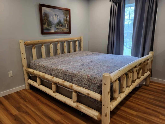 Maine King Size Cedar Bed