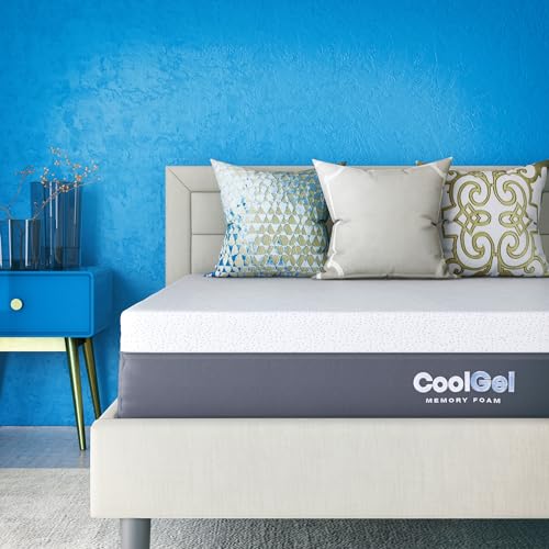 Classic Brands Cool Gel Ventilated Memory Foam 12-Inch Mattress | CertiPUR-US Certified | Bed-in-a-Box, Queen